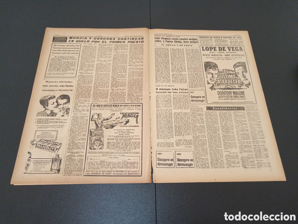 Coleccionismo deportivo: MARCA 16 DE OCTUBRE 1961 - Foto 6
