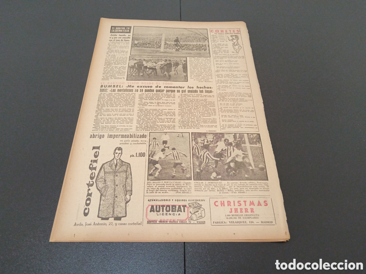 Coleccionismo deportivo: MARCA 23 DE OCTUBRE 1961 - Foto 7