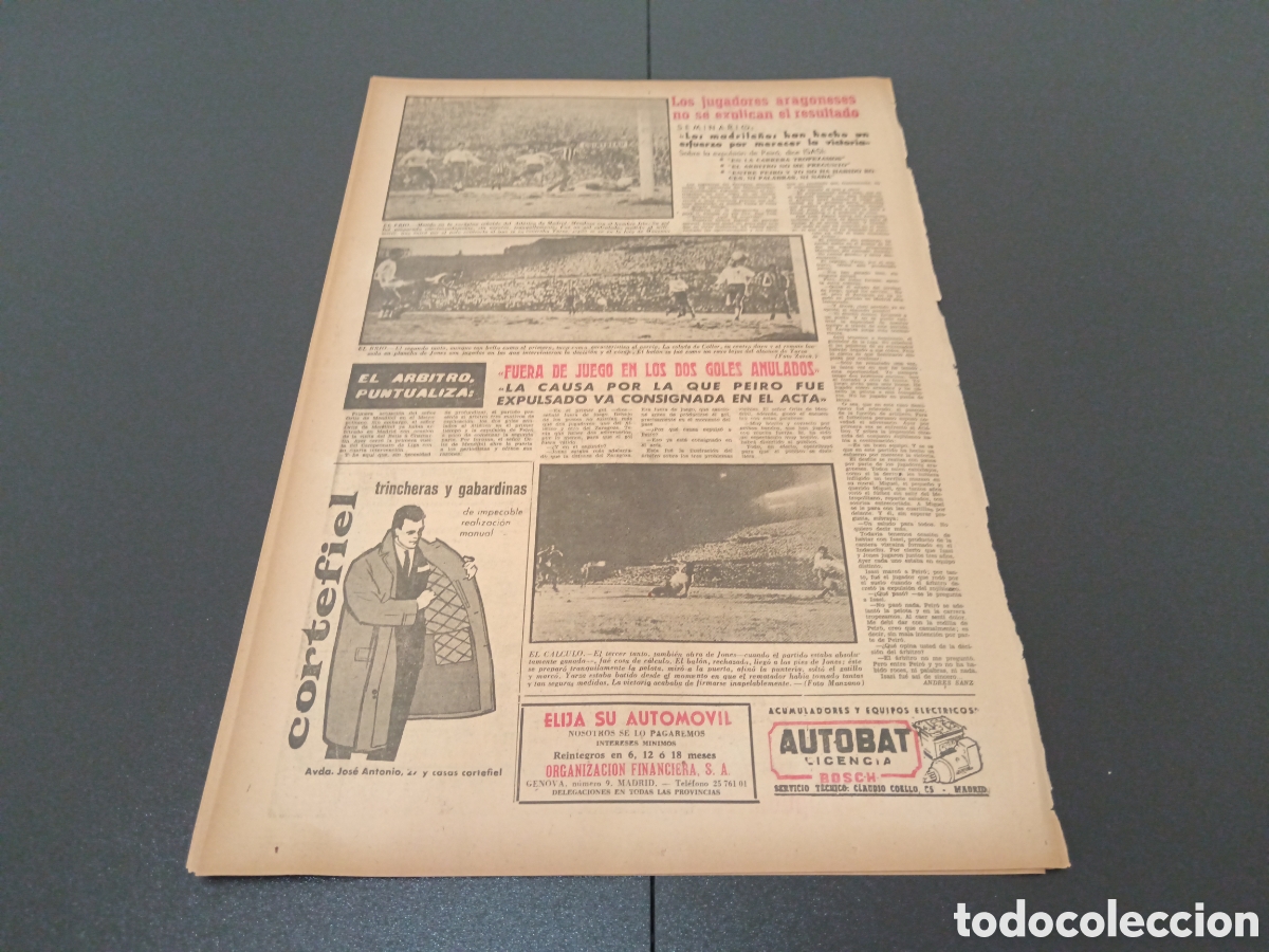 Coleccionismo deportivo: MARCA 04 DE DICIEMBRE 1961 - Foto 7
