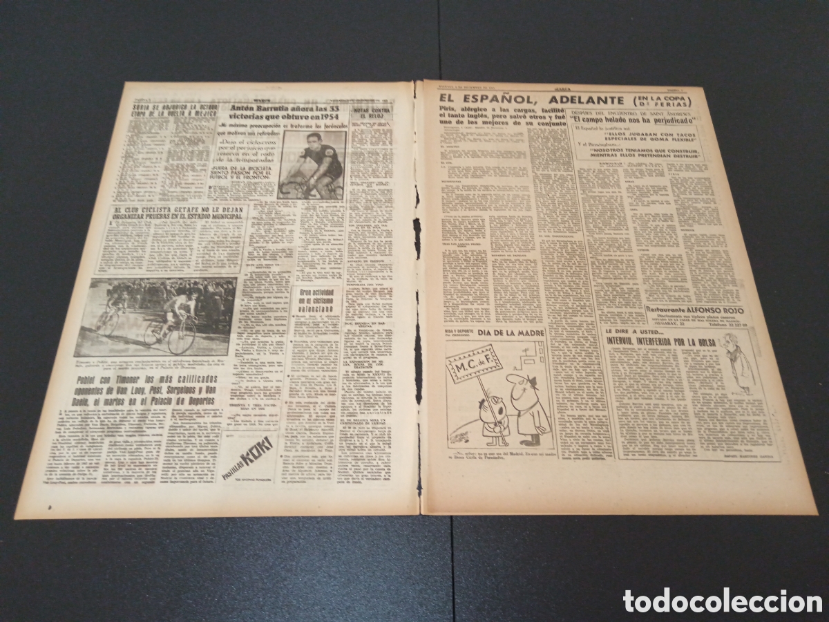 Coleccionismo deportivo: MARCA 08 DE DICIEMBRE 1961 - Foto 2