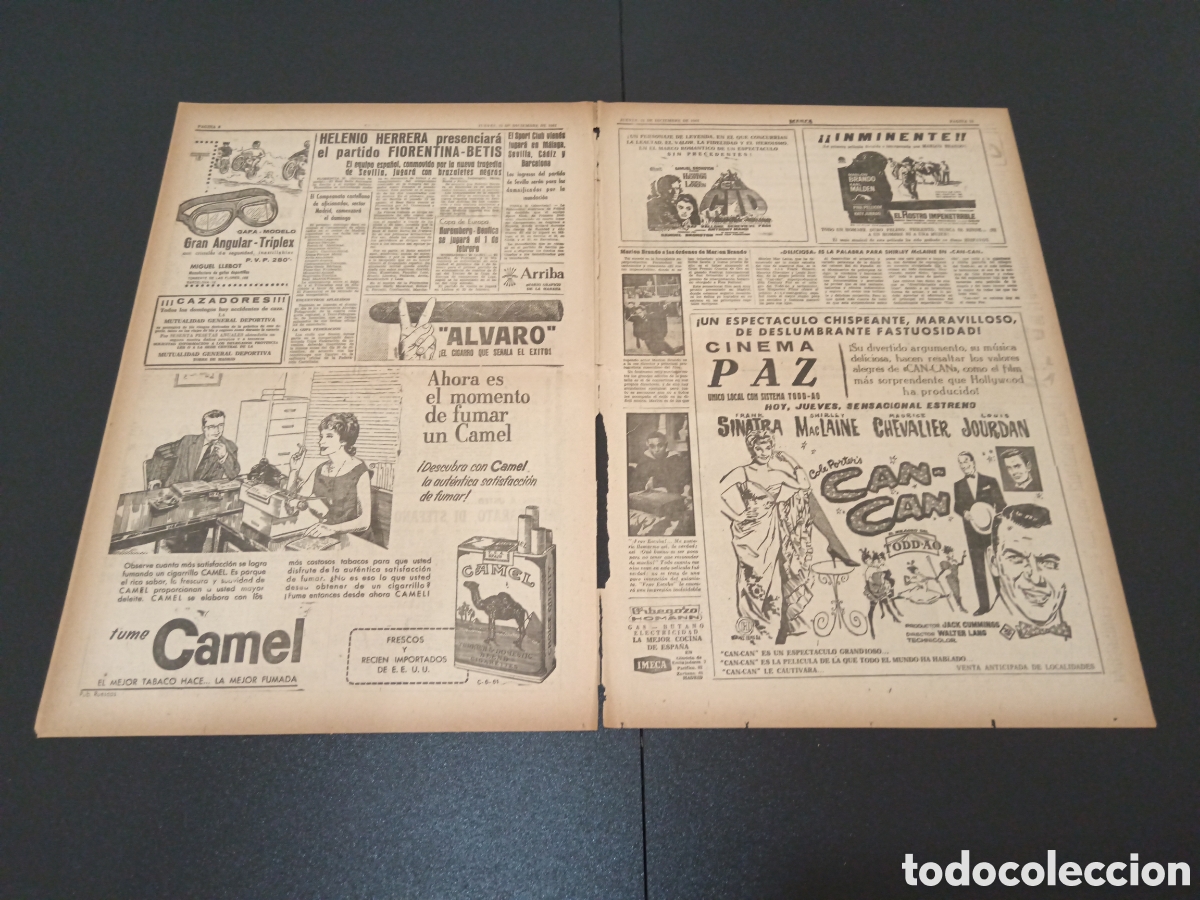 Coleccionismo deportivo: MARCA 21 DE DICIEMBRE 1961 - Foto 3
