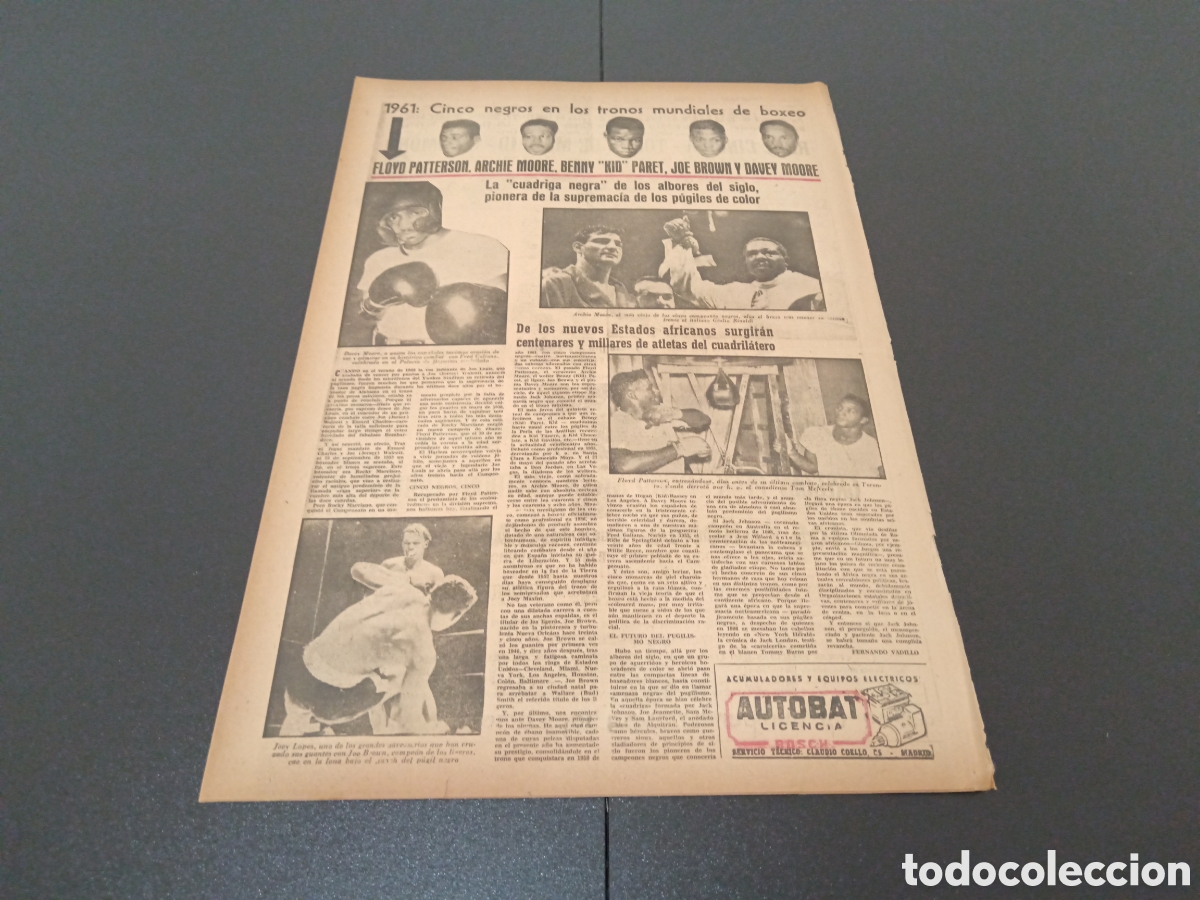 Coleccionismo deportivo: MARCA 24 DE DICIEMBRE 1961 - Foto 5
