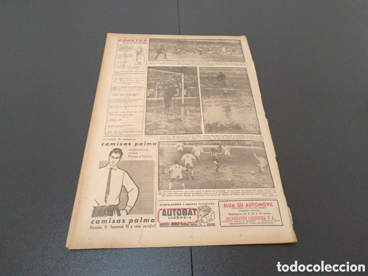 Coleccionismo deportivo: MARCA 01 DE ENERO 1962 - Foto 9