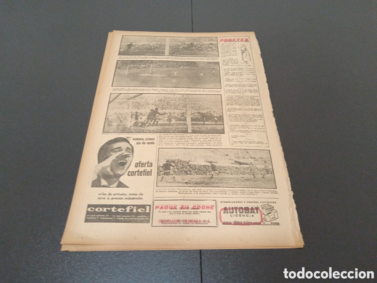 Coleccionismo deportivo: MARCA 08 DE ENERO 1962 - Foto 7