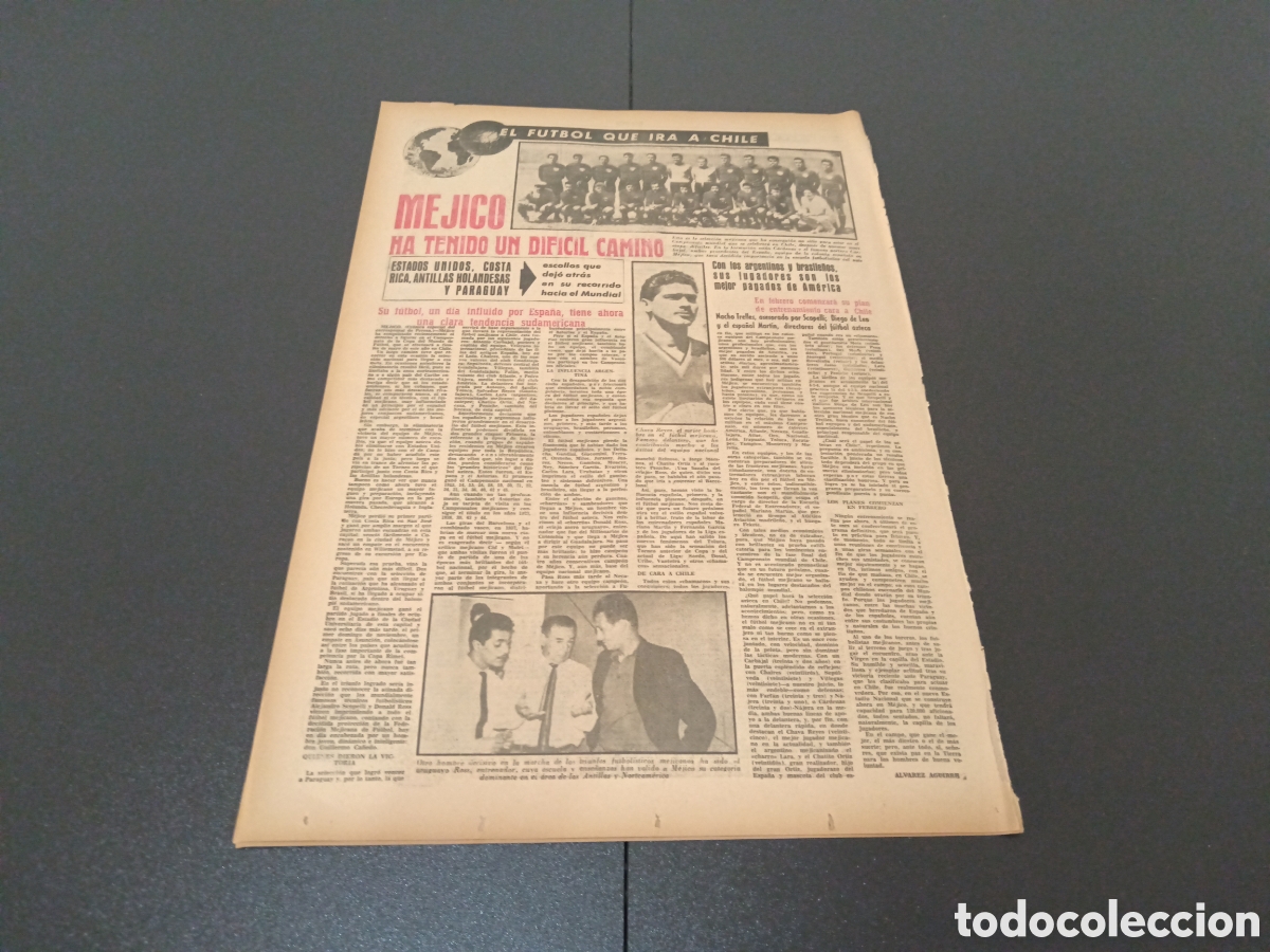 Coleccionismo deportivo: MARCA 11 DE ENERO 1962 - Foto 4