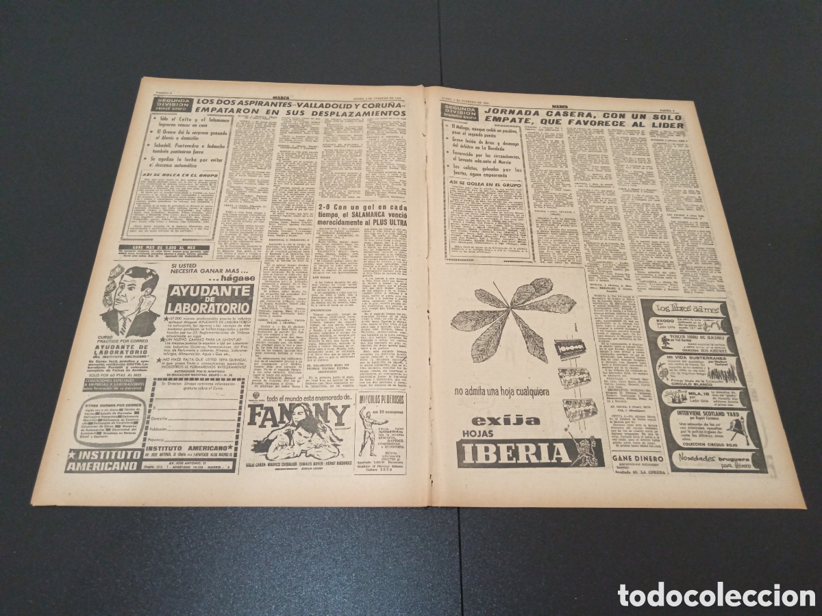 Coleccionismo deportivo: MARCA 05 DE FEBRERO 1962 - Foto 5