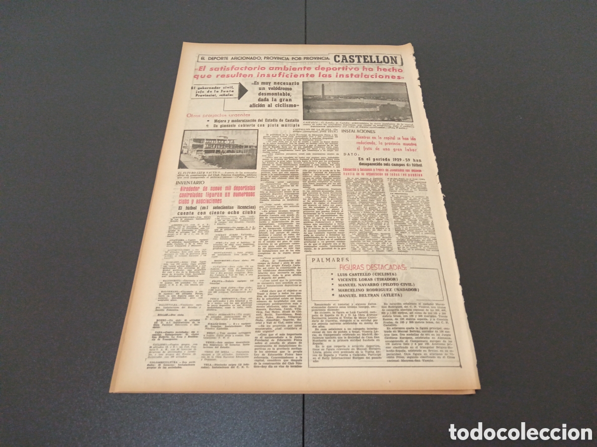 Coleccionismo deportivo: MARCA 08 DE FEBRERO 1962 - Foto 5