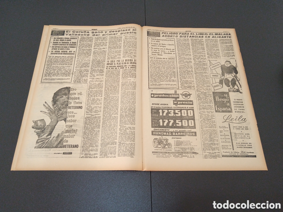 Coleccionismo deportivo: MARCA 12 DE FEBRERO 1962 - Foto 5