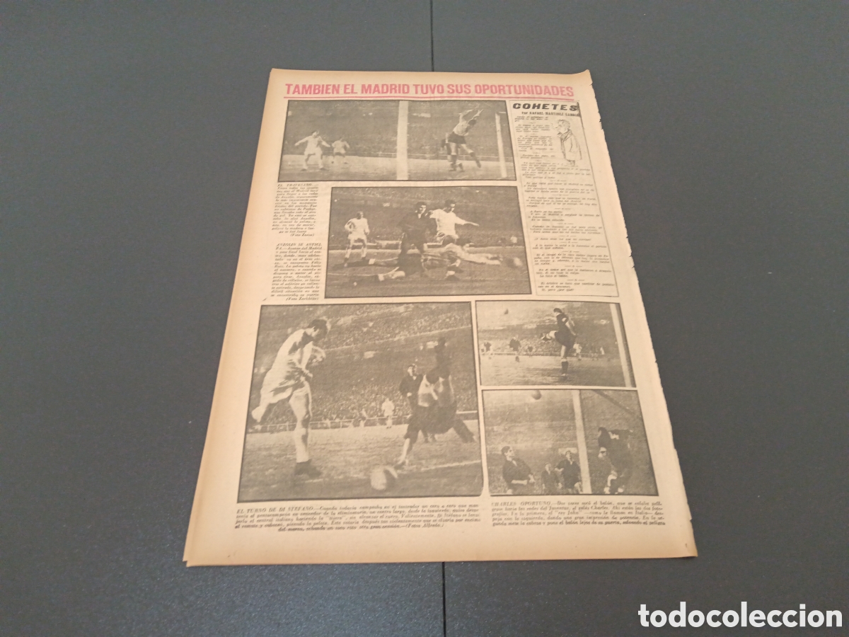 Coleccionismo deportivo: MARCA 22 DE FEBRERO 1962 - Foto 5