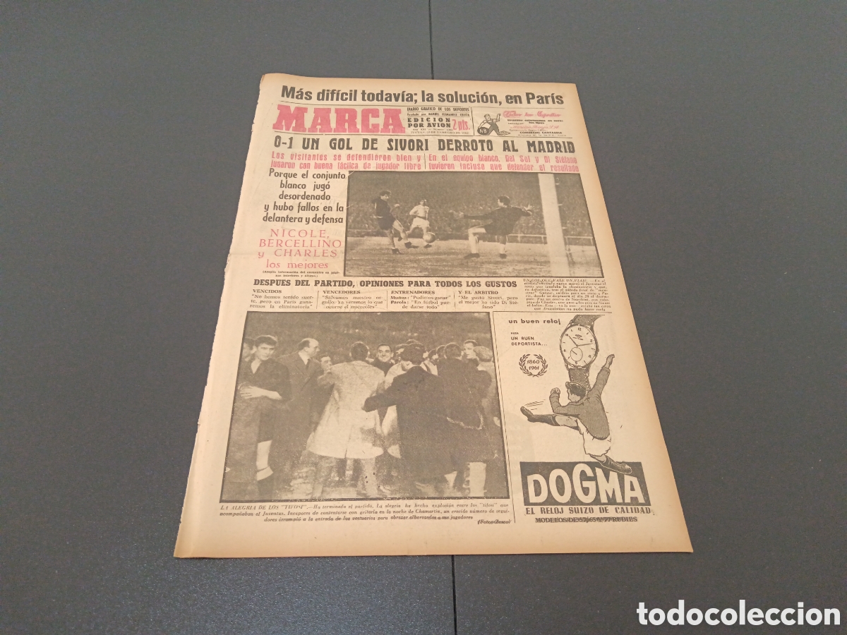 Coleccionismo deportivo: MARCA 22 DE FEBRERO 1962 - Foto 1