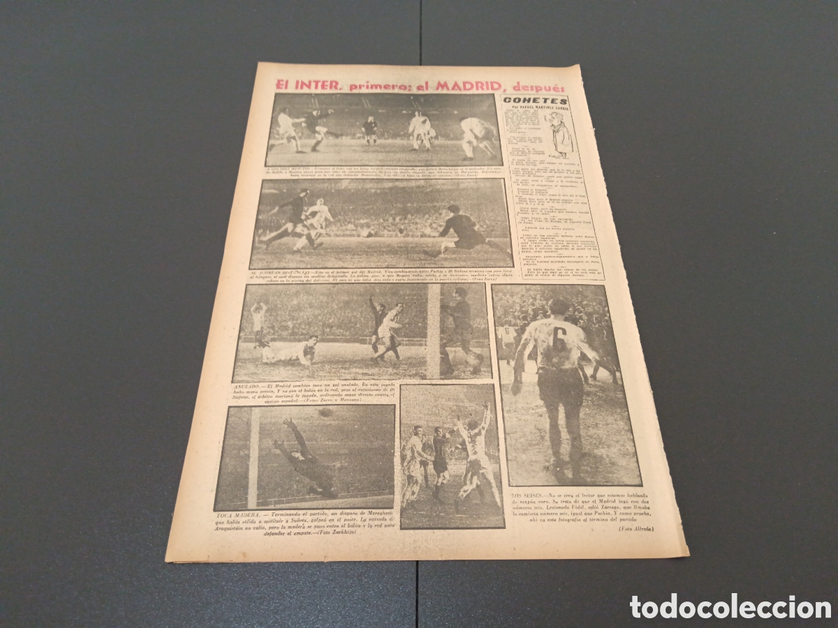 Coleccionismo deportivo: MARCA 08 DE MARZO 1962 - Foto 4