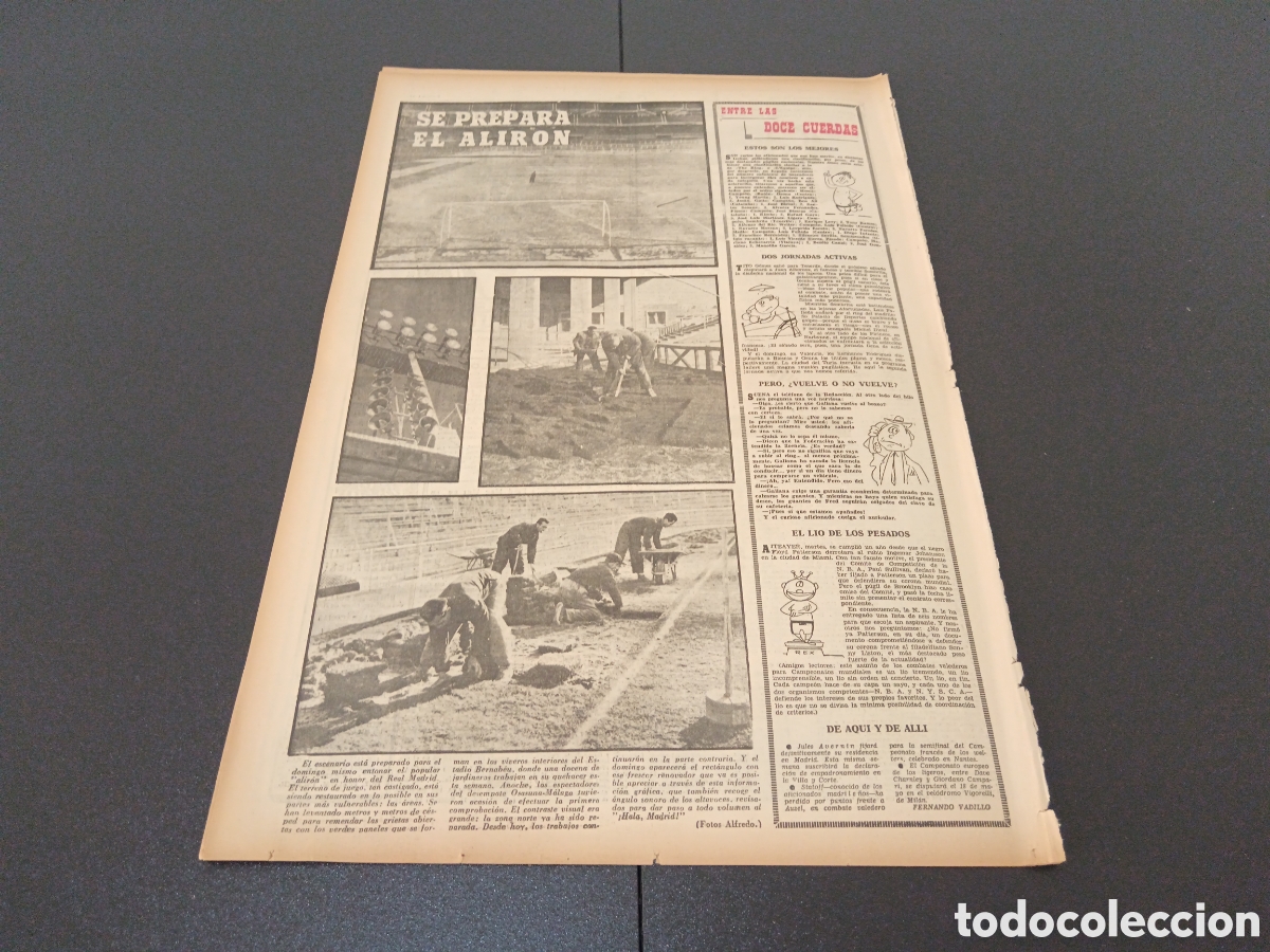 Coleccionismo deportivo: MARCA 15 DE MARZO 1962 - Foto 5