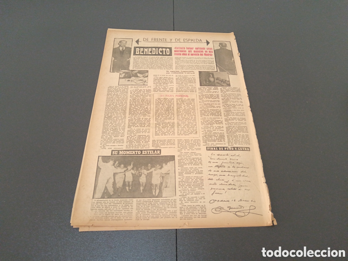 Coleccionismo deportivo: MARCA 18 DE MARZO 1962 - Foto 5