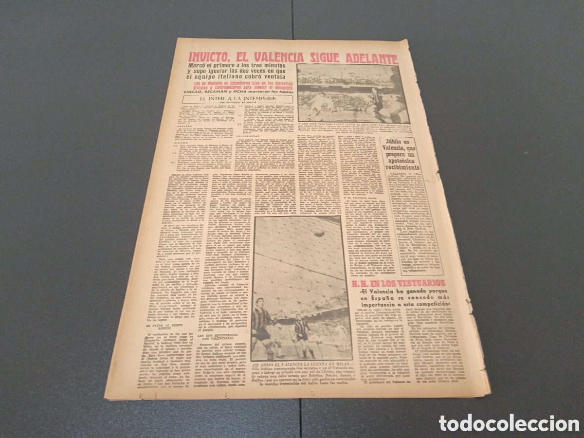 Coleccionismo deportivo: MARCA 22 DE MARZO 1962 - Foto 4