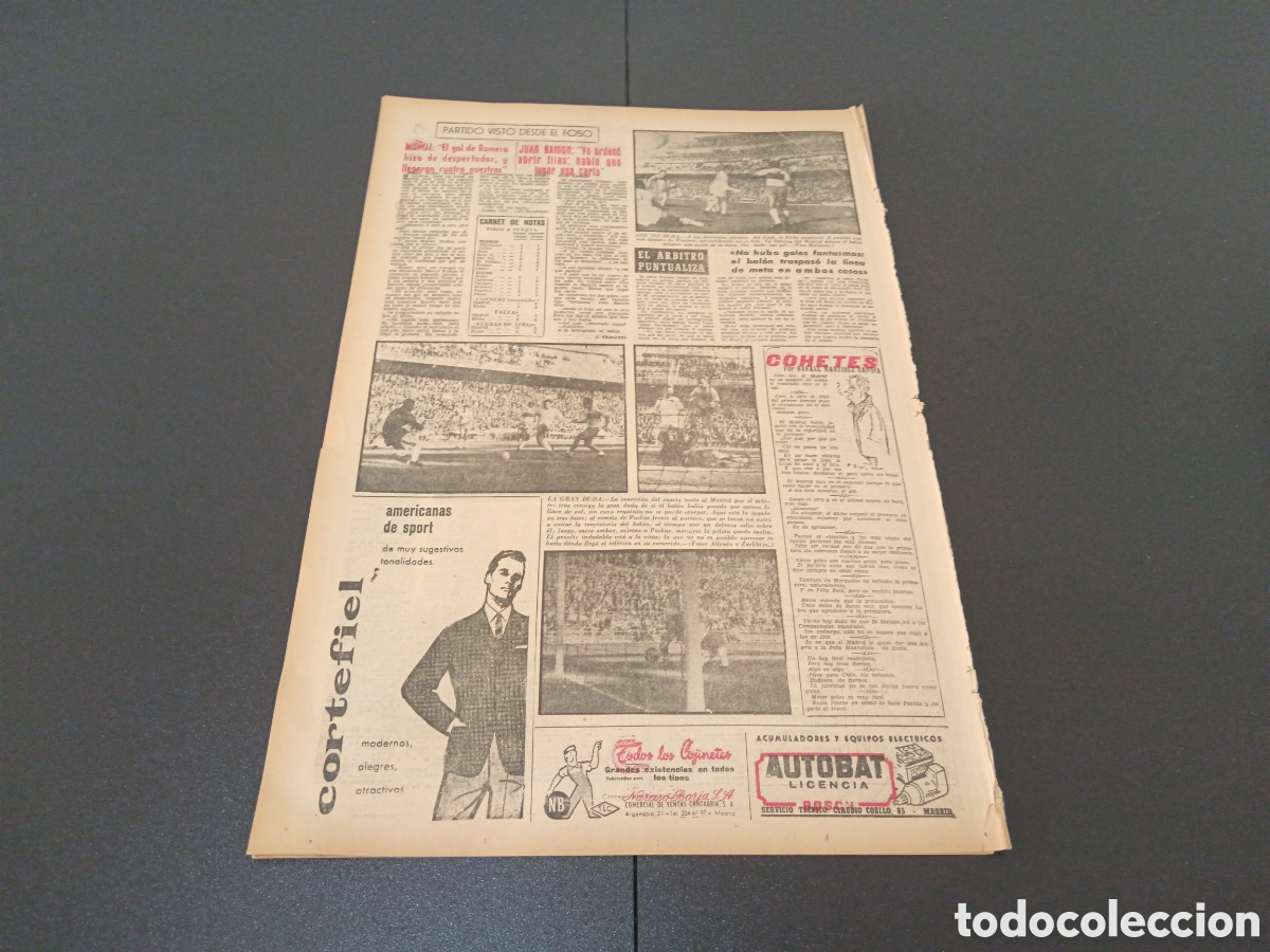 Coleccionismo deportivo: MARCA 09 DE ABRIL 1962 - Foto 6