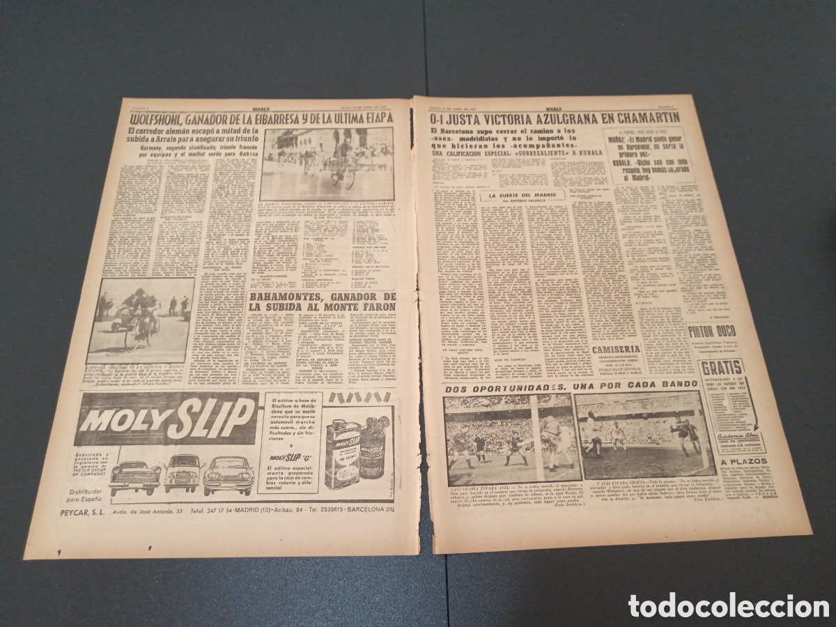 Coleccionismo deportivo: MARCA 16 DE ABRIL 1962 - Foto 2