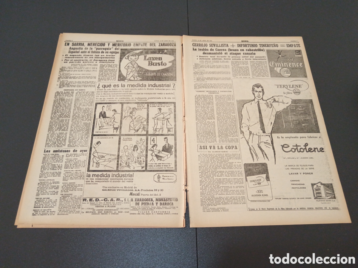 Coleccionismo deportivo: MARCA 16 DE ABRIL 1962 - Foto 4