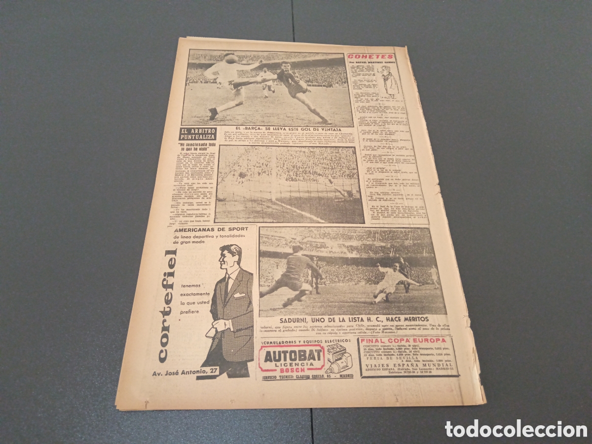 Coleccionismo deportivo: MARCA 16 DE ABRIL 1962 - Foto 7
