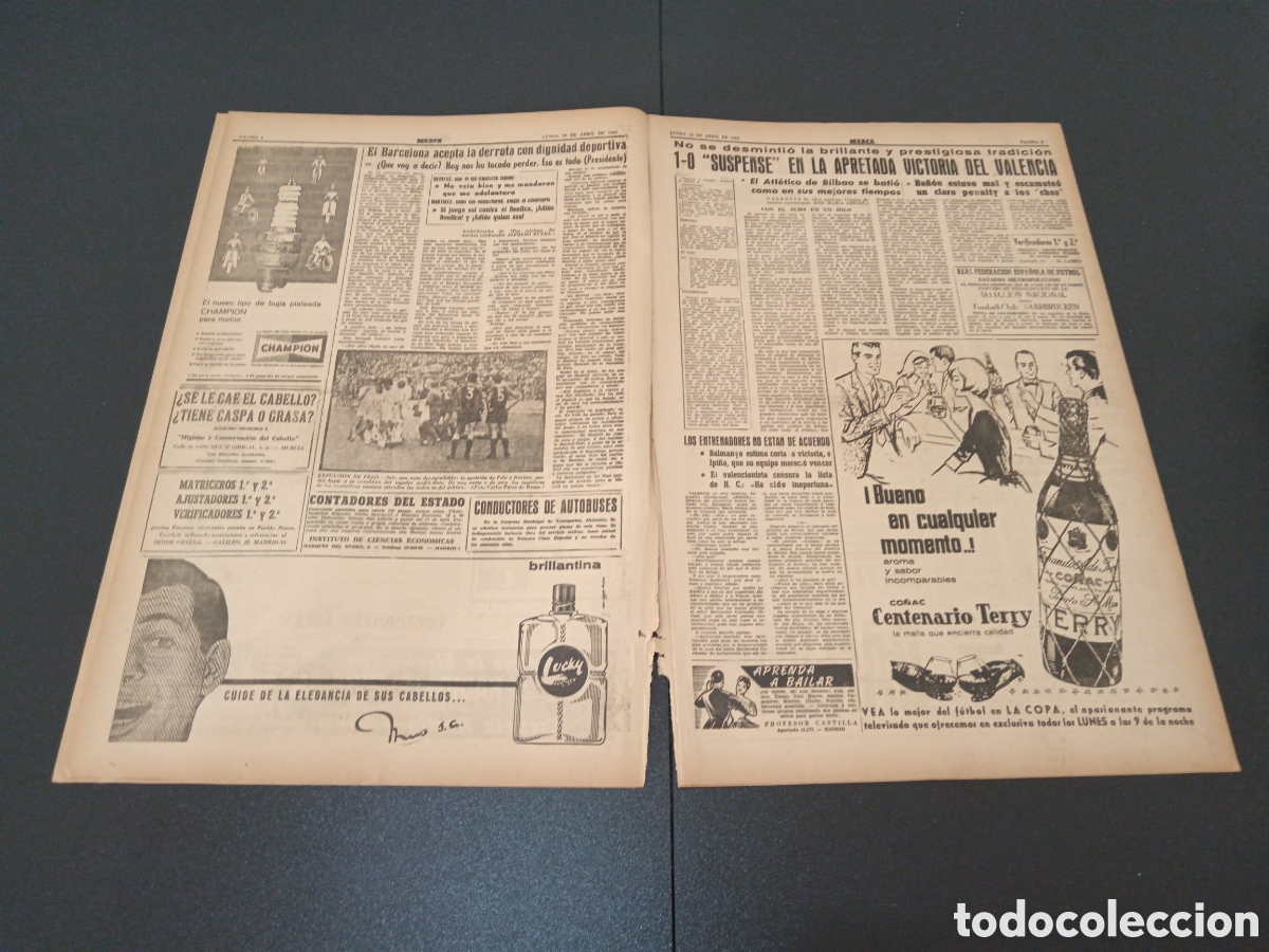 Coleccionismo deportivo: MARCA 23 DE ABRIL 1962 - Foto 3