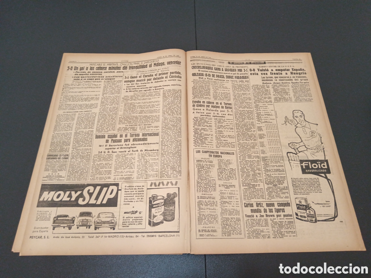 Coleccionismo deportivo: MARCA 23 DE ABRIL 1962 - Foto 5