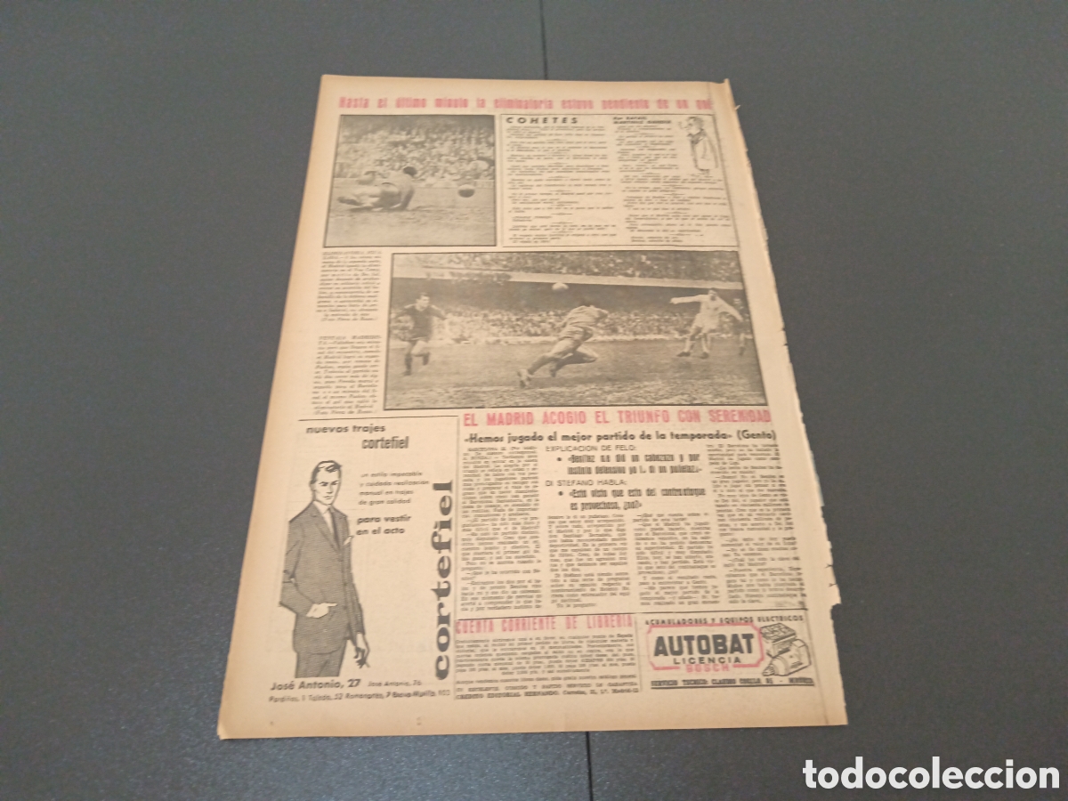 Coleccionismo deportivo: MARCA 23 DE ABRIL 1962 - Foto 7