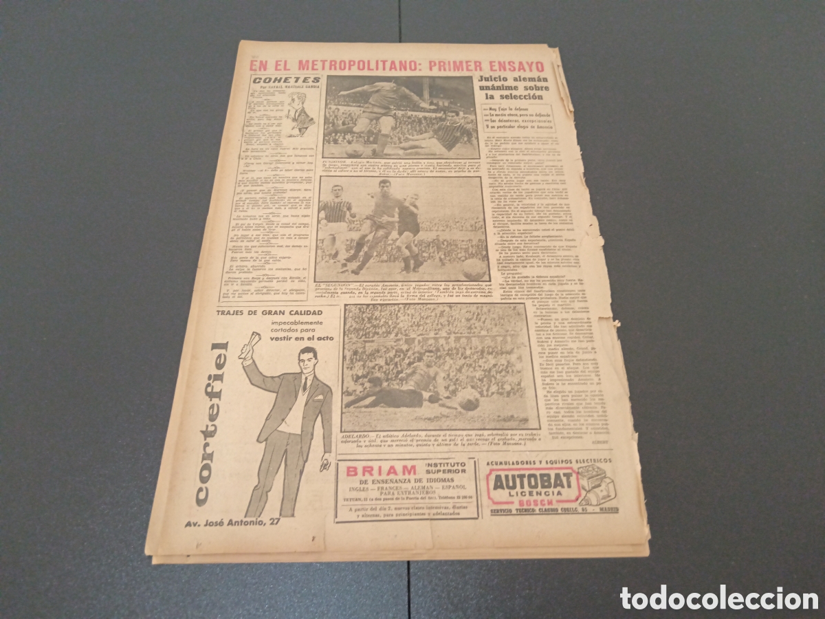 Coleccionismo deportivo: MARCA 30 DE ABRIL 1962 - Foto 5