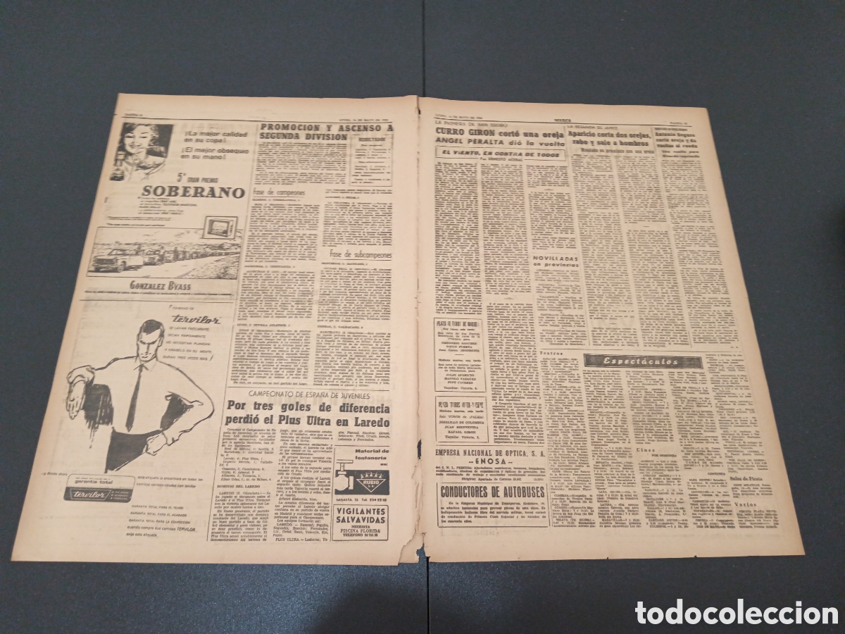 Coleccionismo deportivo: MARCA 14 DE MAYO 1962 - Foto 3