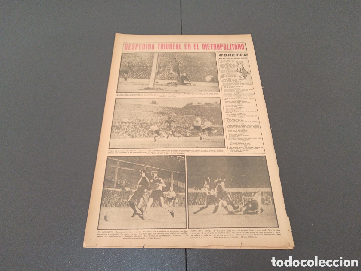 Coleccionismo deportivo: MARCA 18 DE MAYO 1962 - Foto 4