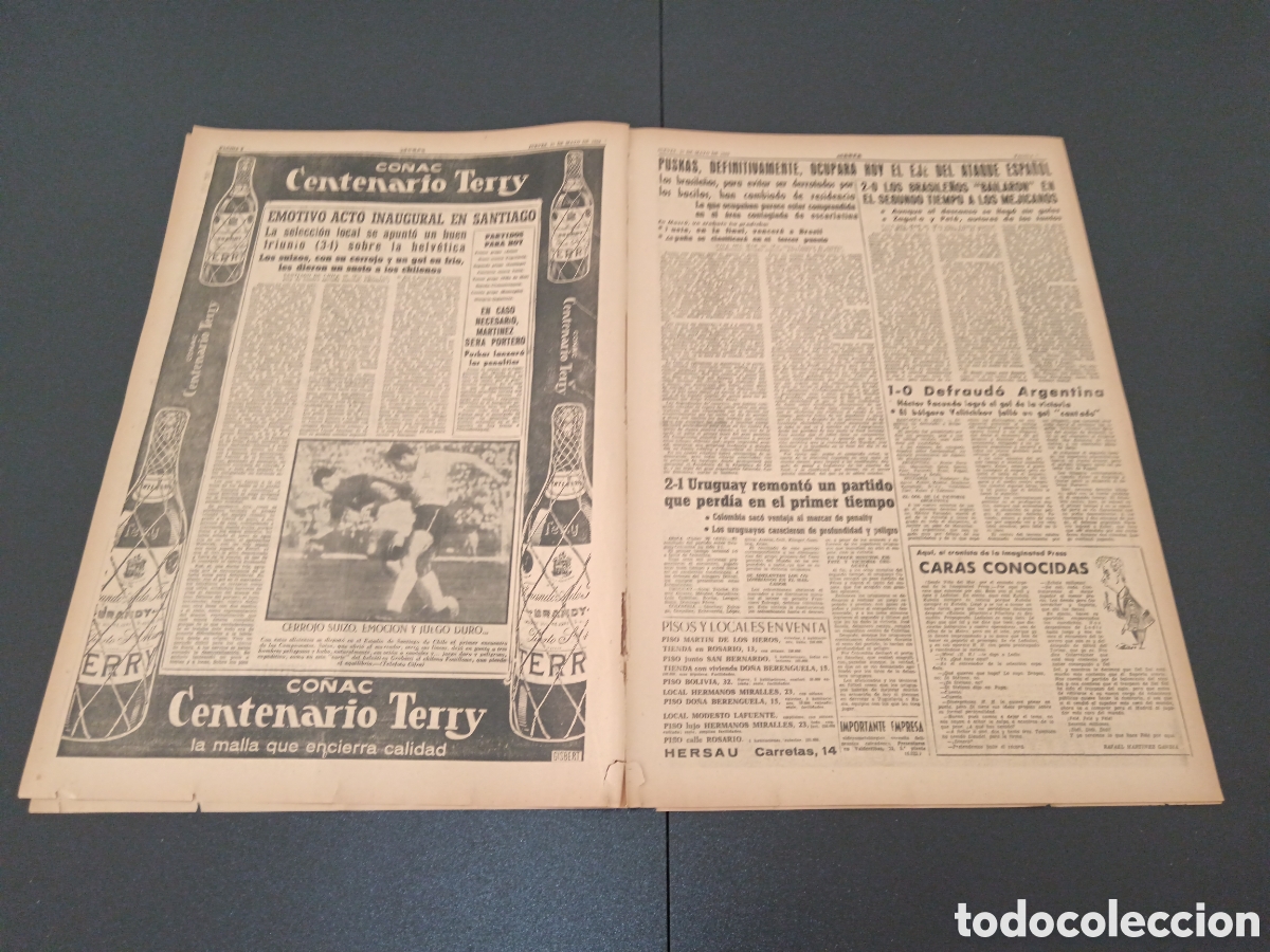 Coleccionismo deportivo: MARCA 31 DE MAYO 1962 - Foto 3