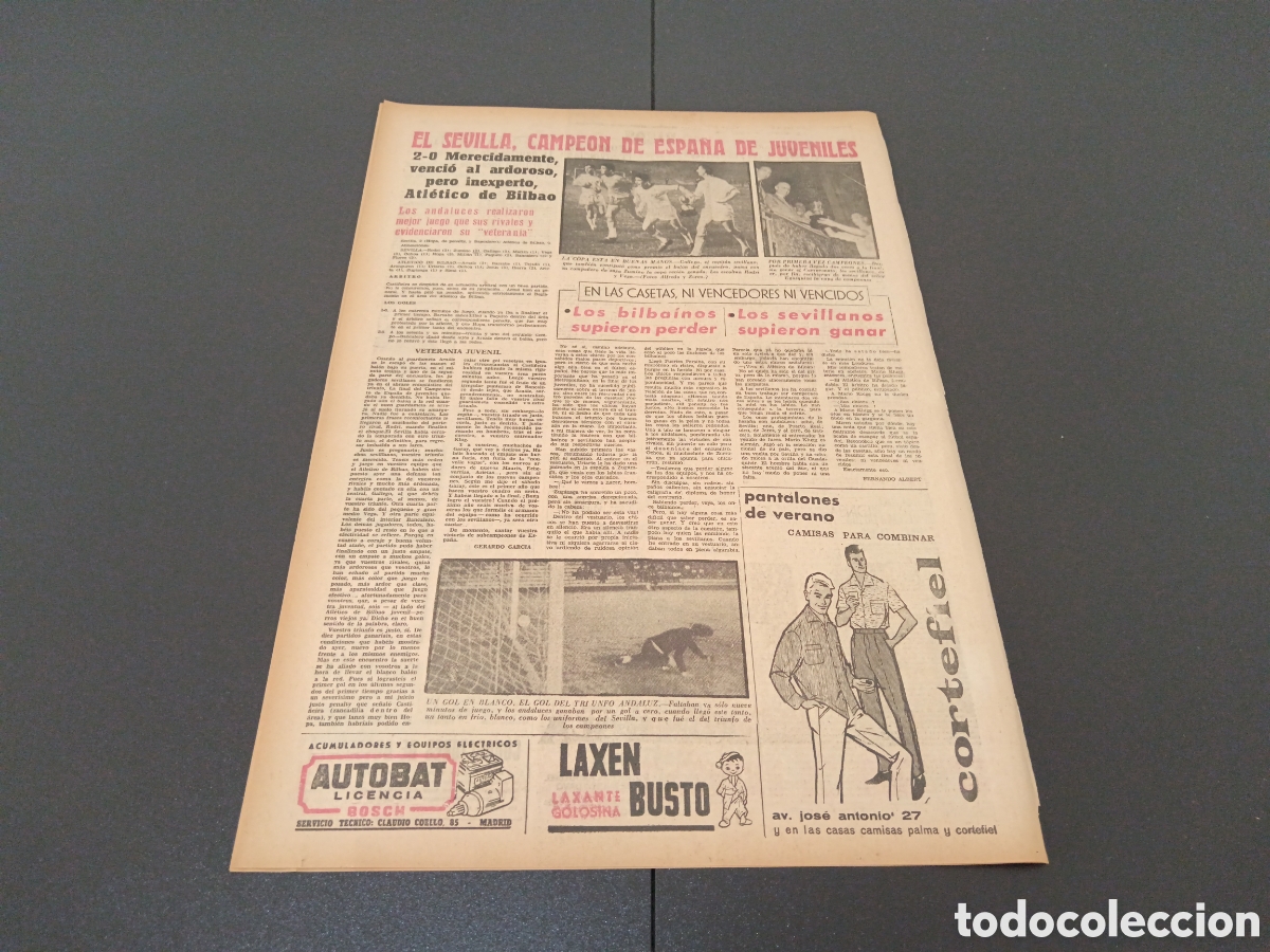 Coleccionismo deportivo: MARCA 25 DE JUNIO 1962 - Foto 4
