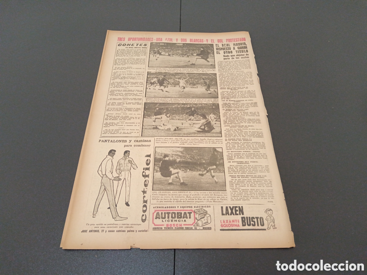 Coleccionismo deportivo: MARCA 02 DE JULIO 1962 - Foto 4