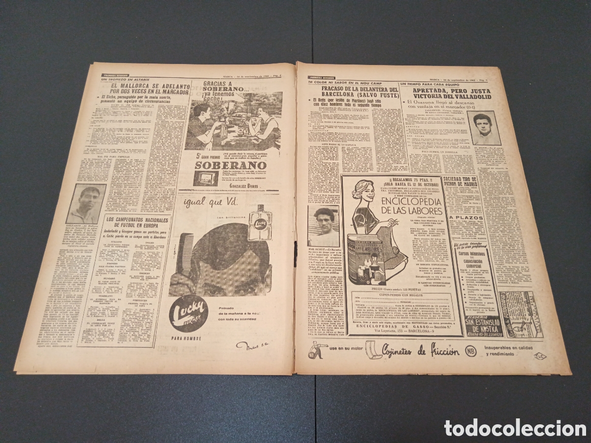 Coleccionismo deportivo: MARCA 24 DE SEPTIEMBRE 1962 - Foto 3