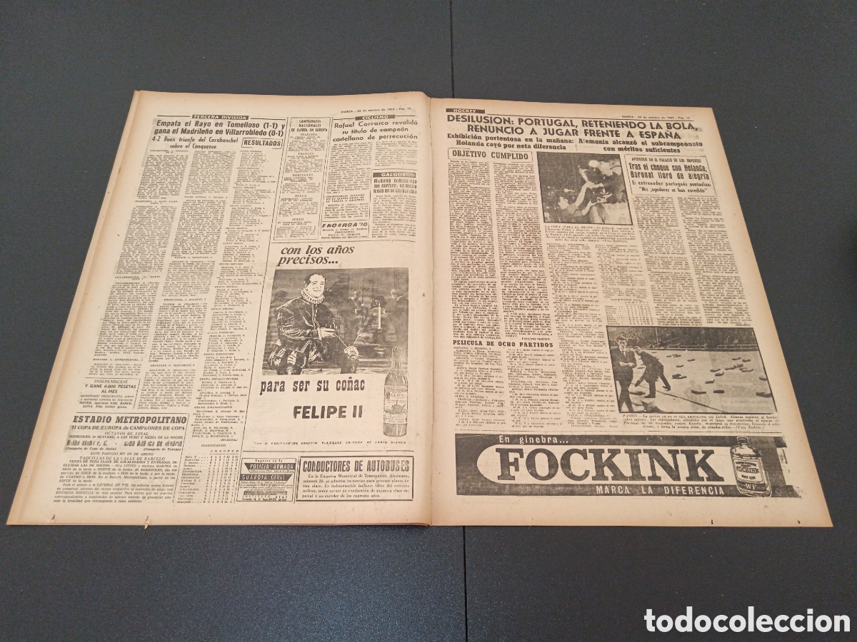 Coleccionismo deportivo: MARCA 22 DE OCTUBRE 1962 - Foto 6