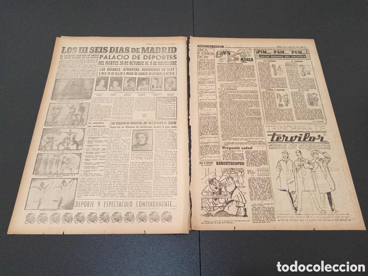 Coleccionismo deportivo: MARCA 25 DE OCTUBRE 1962 - Foto 4