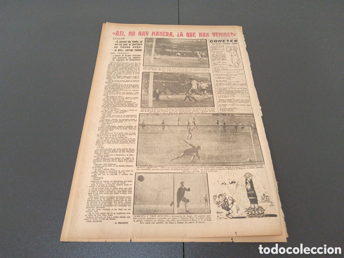 Coleccionismo deportivo: MARCA 25 DE OCTUBRE 1962 - Foto 5
