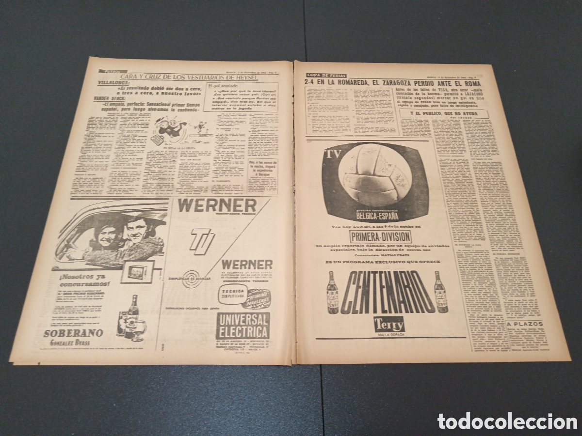 Coleccionismo deportivo: MARCA 03 DE DICIEMBRE 1962 - Foto 3