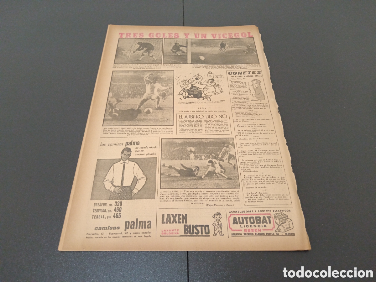 Coleccionismo deportivo: MARCA 10 DE DICIEMBRE 1962 - Foto 8