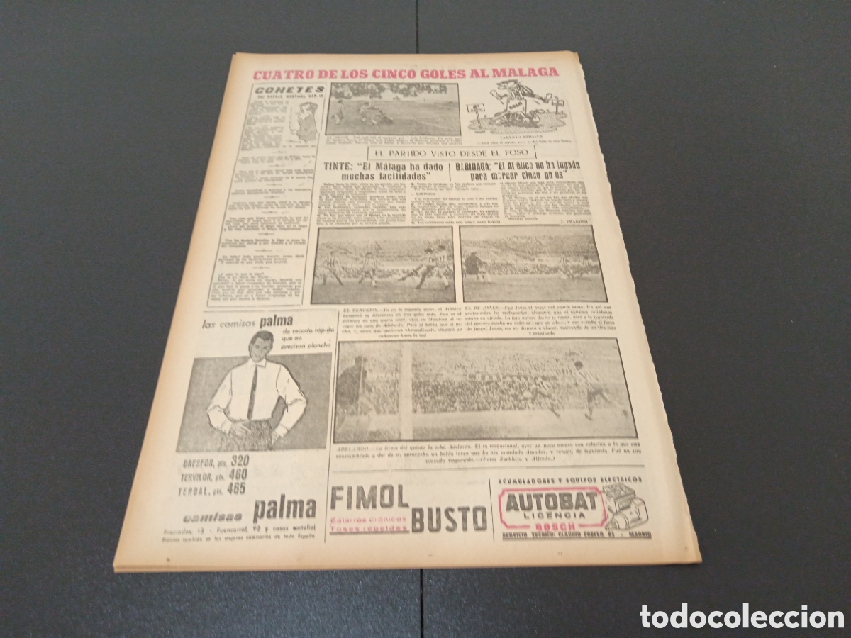 Coleccionismo deportivo: MARCA 17 DE DICIEMBRE 1962 - Foto 7