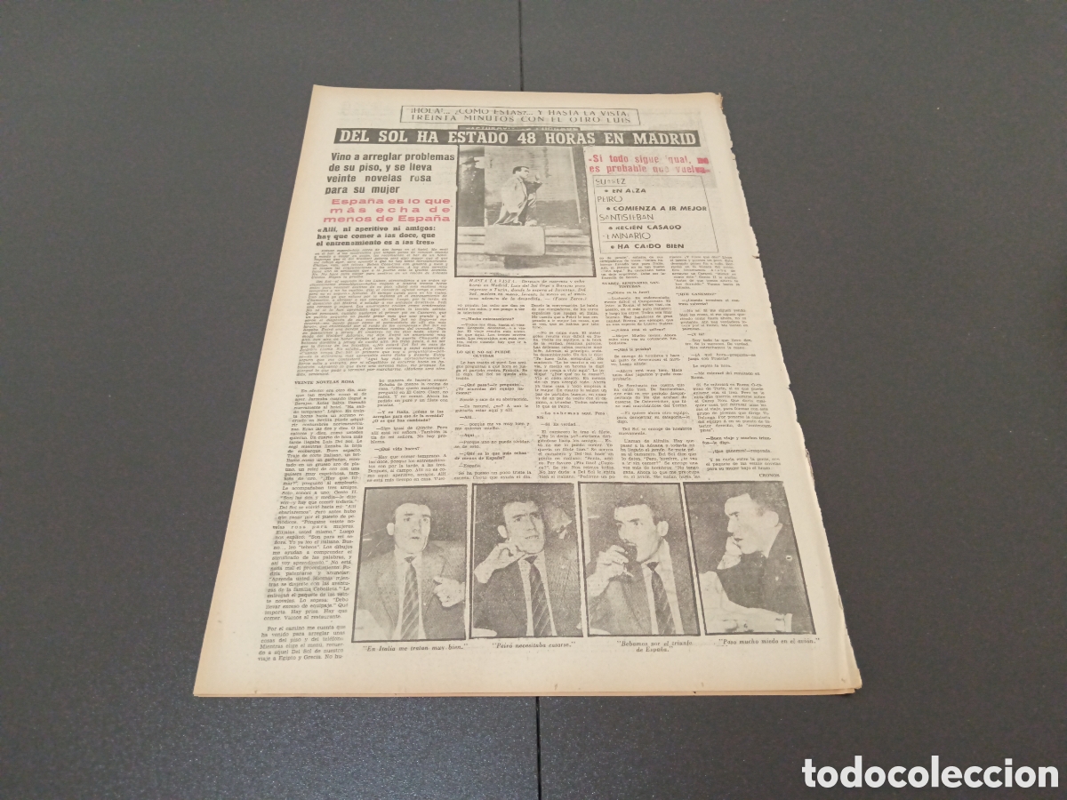 Coleccionismo deportivo: MARCA 10 DE ENERO 1963 - Foto 4
