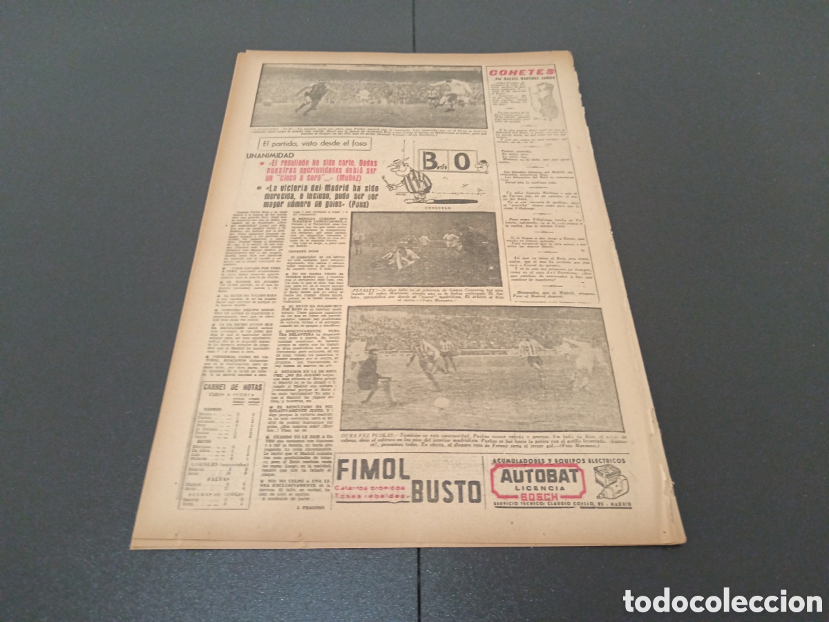 Coleccionismo deportivo: MARCA 14 DE ENERO 1963 - Foto 8