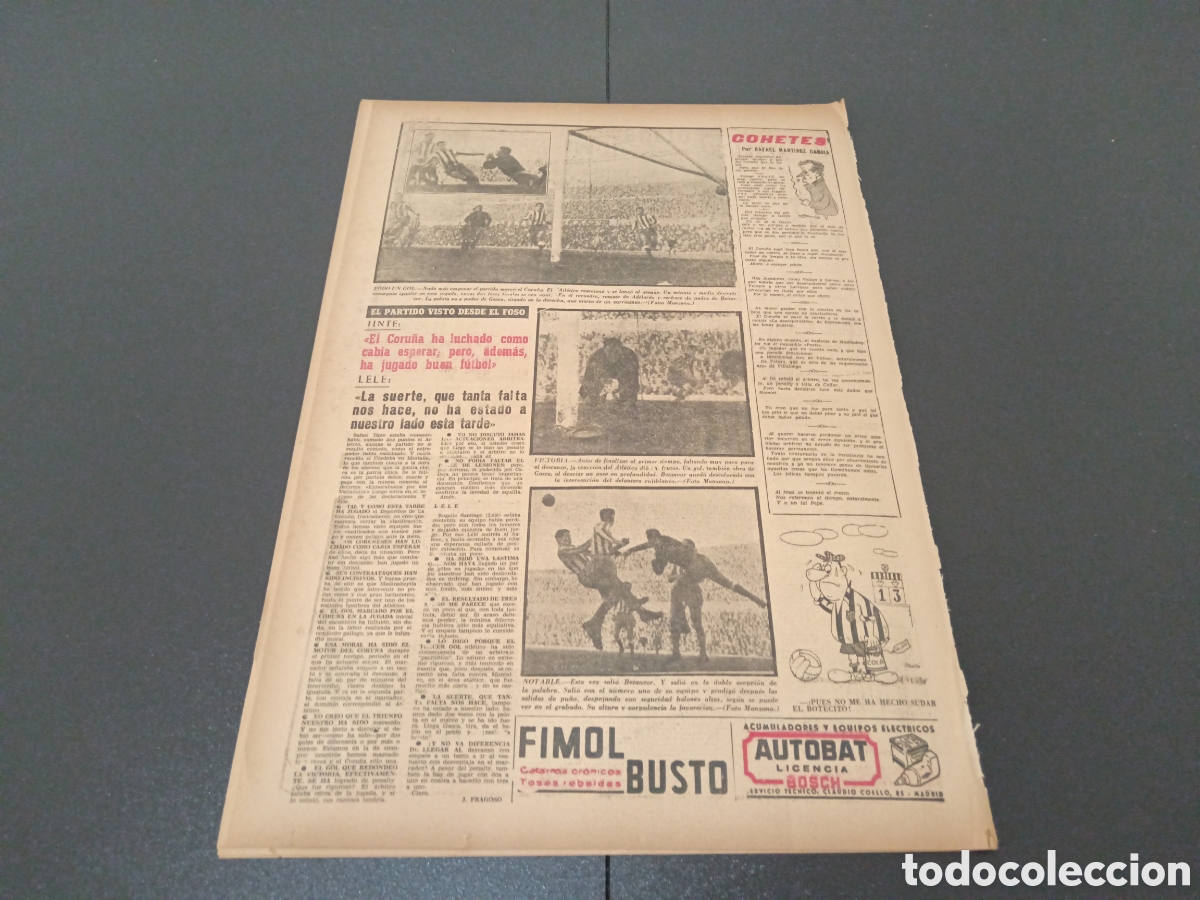 Coleccionismo deportivo: MARCA 28 DE ENERO 1963 - Foto 7