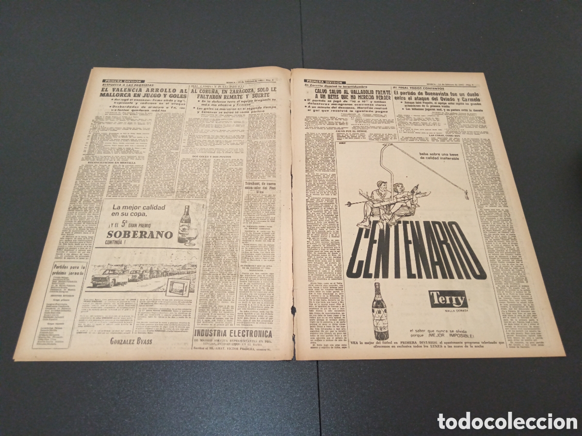 Coleccionismo deportivo: MARCA 11 DE FEBRERO 1963 - Foto 3