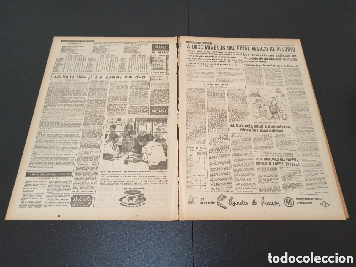 Coleccionismo deportivo: MARCA 04 DE MARZO 1963 - Foto 2
