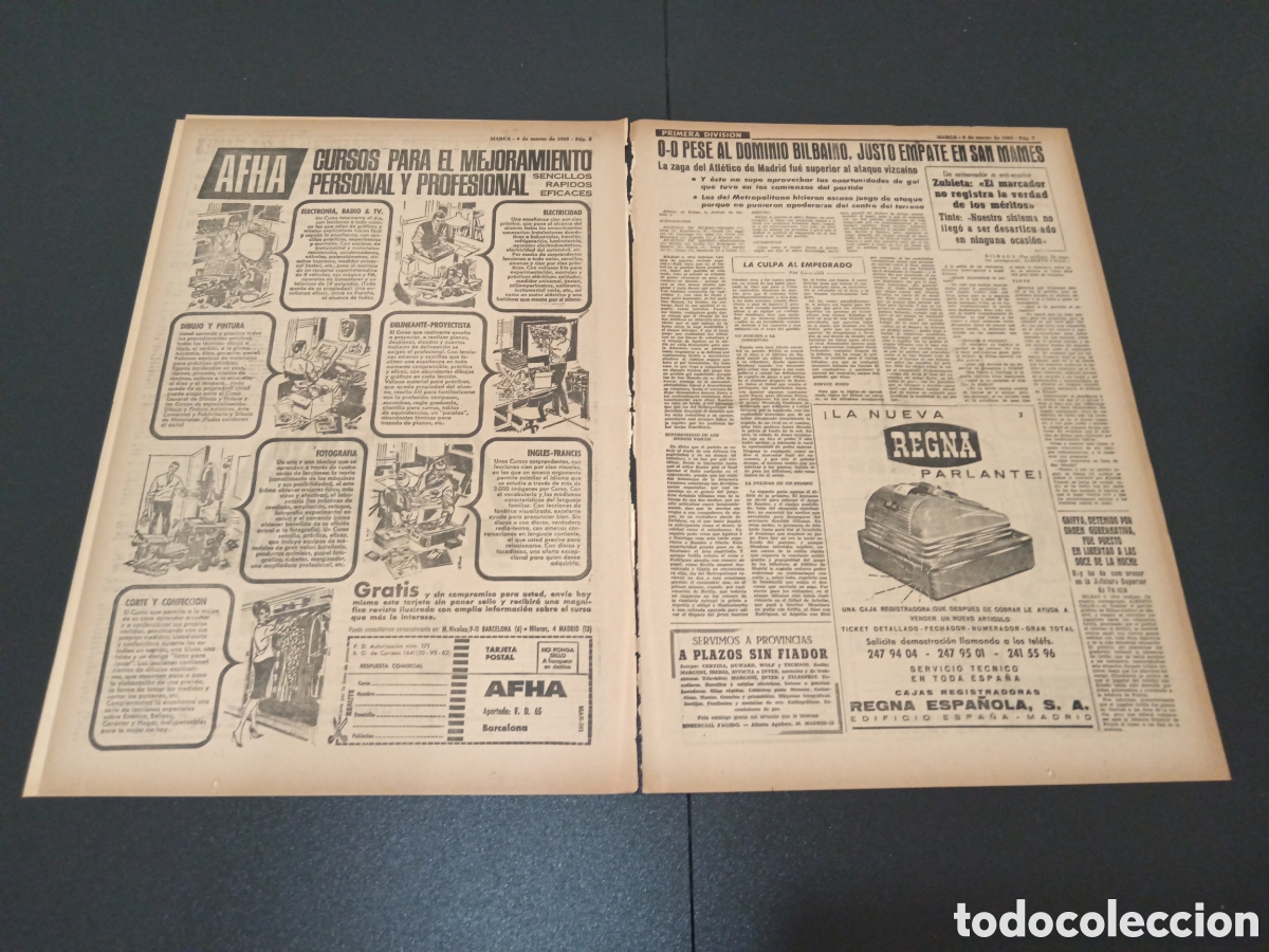 Coleccionismo deportivo: MARCA 04 DE MARZO 1963 - Foto 4