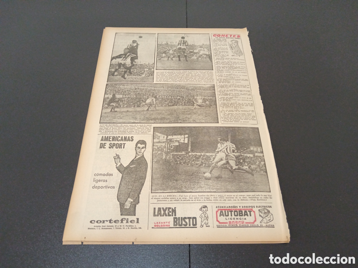Coleccionismo deportivo: MARCA 11 DE MARZO 1963 - Foto 7