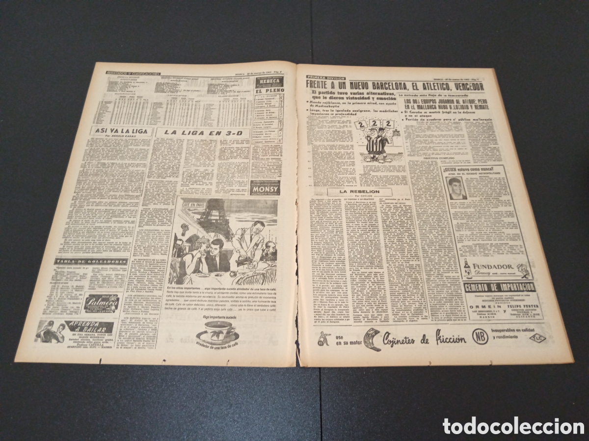 Coleccionismo deportivo: MARCA 25 DE MARZO 1963 - Foto 2