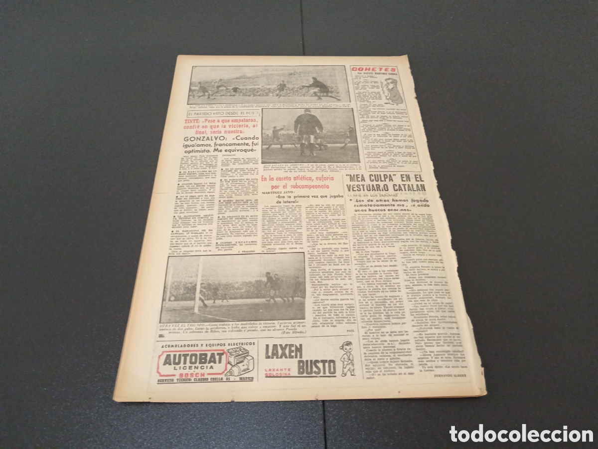 Coleccionismo deportivo: MARCA 25 DE MARZO 1963 - Foto 8