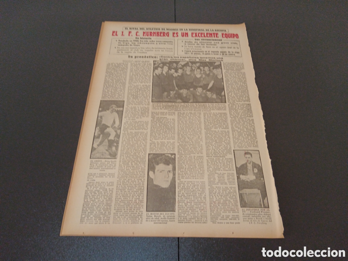 Coleccionismo deportivo: MARCA 04 DE ABRIL 1963 - Foto 4