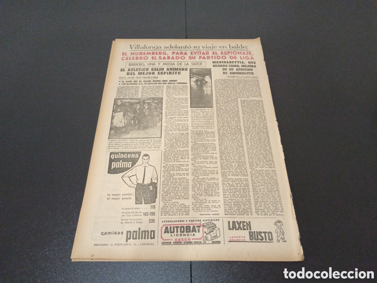 Coleccionismo deportivo: MARCA 08 DE ABRIL 1963 - Foto 8