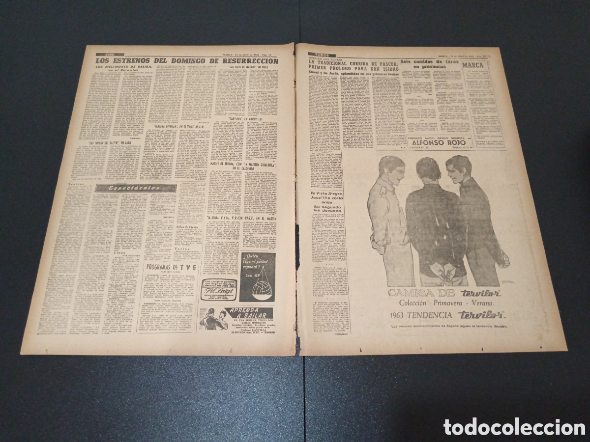 Coleccionismo deportivo: MARCA 15 DE ABRIL 1963 - Foto 7